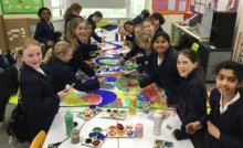 Year 5 inspired by Kandinsky 