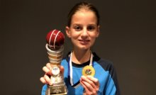 Rhiannon Scoops Cricket Award