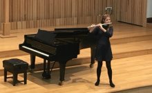 Lucy wins prestigious flute competition