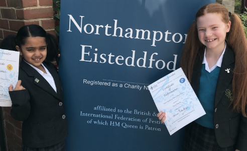 BGS excel at Northampton Eisteddfod