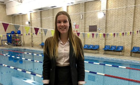 England Selection for Water Polo Star