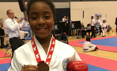 Ella Bags Taekwondo Bronze