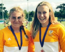 Florence and Maddie star for England