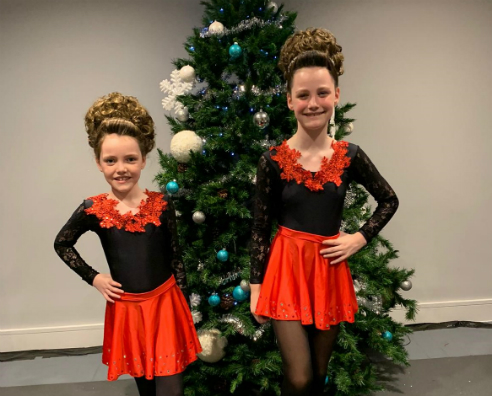 Sisters Qualify for Irish Dance Champs