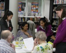 Service Team Hosts First Lunch Club