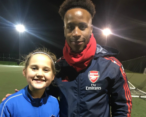 Darcey to represent Arsenal FC