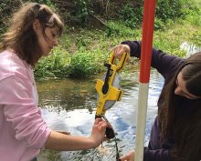 Fieldwork in the River Kym