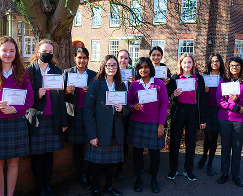 Top Marks in Maths Challenge