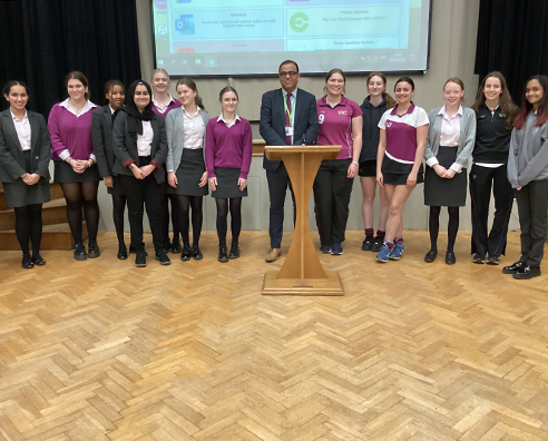 Labour MP Visits BGS