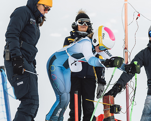 Amelia Skis to Bronze