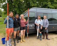 Fieldwork in the River Kym