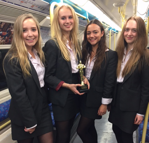 Linguists Team Up To Win Trophy  