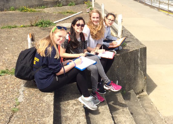 Year 10 Geographers spent a productive three days in Sheringham this week. 