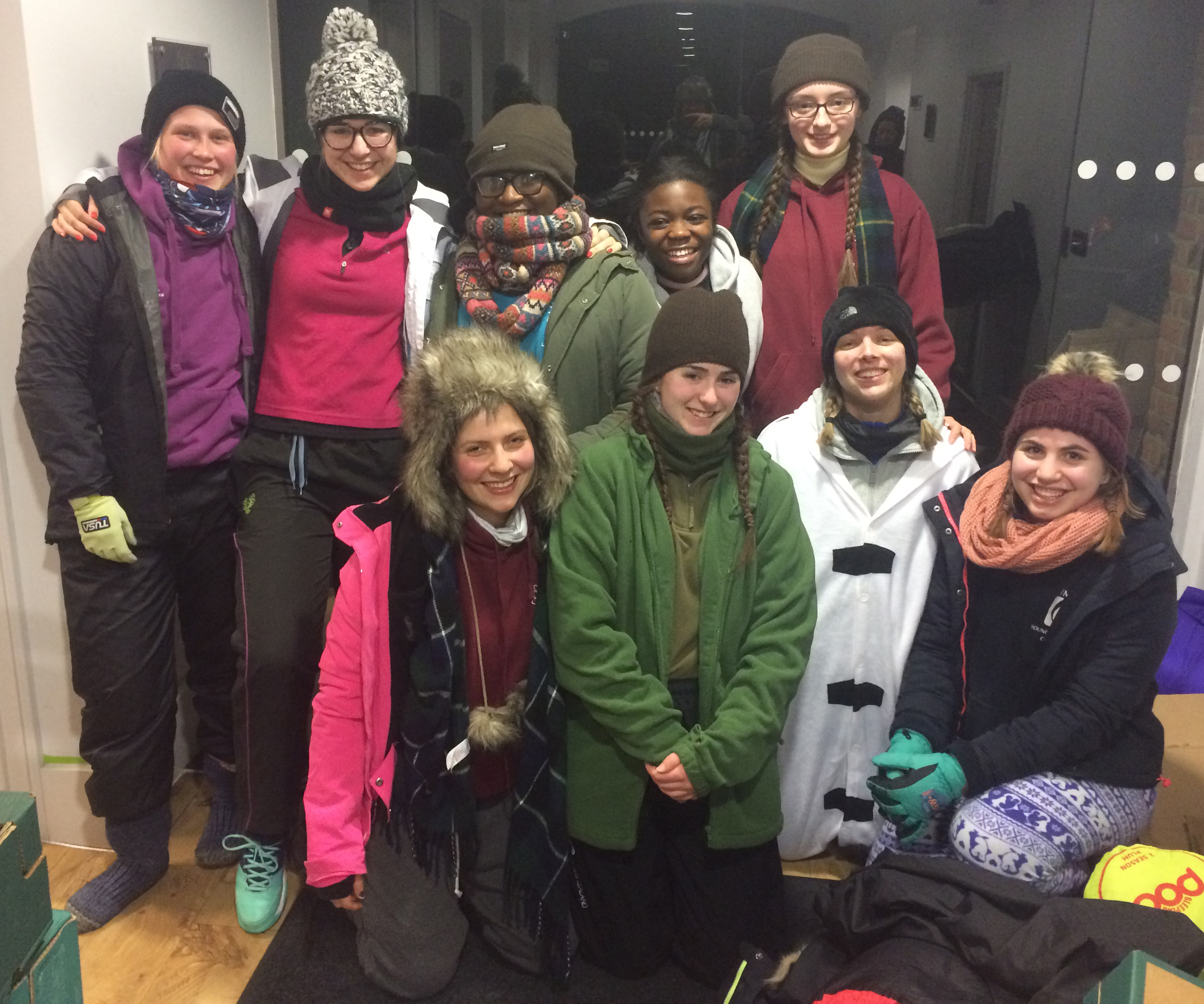 BGS Students Sleep Rough to Raise Money for Homeless